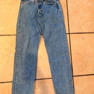 Levi's Women's Straight Leg Blue Jeans